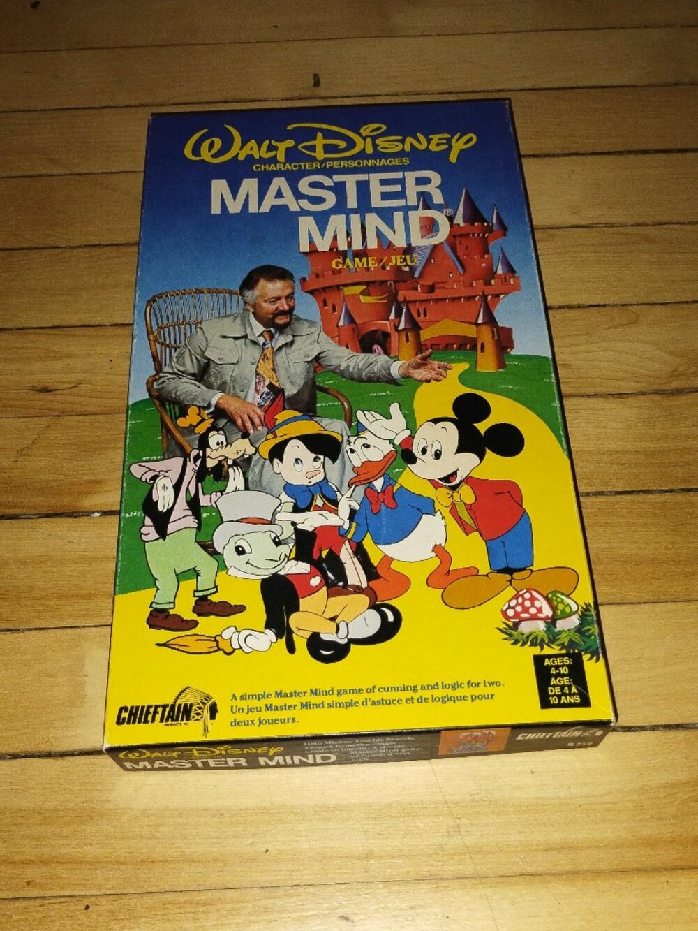 Walt Disney Master Mind Board Game (1979, Chieftain / Invicta) (95% complete)